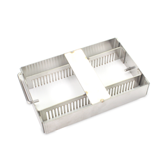 Giá nhuộm lam 30 vị trí nằm ngang inox (Staining Rack), BS-30-HSR, hãng Biosharp