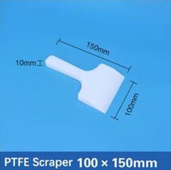 Dụng cụ xúc, gạt, trộn trong phòng thí nghiệm, PTFE nguyên chất, chống ăn mòn, không dính