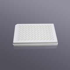 Đĩa/ Phiến nuôi cấy tế bào 96 Well đĩa trắng/ đĩa đen, nắp trong, đáy phẳng, TC-Treated, Biosharp