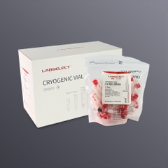 Lọ Vial 2.0ml nhựa PP, nắp vặn, -196℃, ren trong và ren ngoài ,hãng Labselect, túi 50 cái