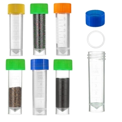Ống Cryotube 5ml nắp vặn đỏ-xanh-vàng, 100 cái/túi-tiệt trùng (Tube Screw Cap), BioBasic-Canada