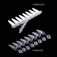 0.1ml PCR 8- Strip nắp vòm, ống trong-ống đục, 125 Strip/hộp, hãng Fcombio-USA