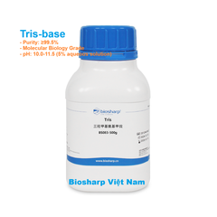 Đệm Tris-base; Tris; Trimethylaminomethane, 500g/1kg, Mã: BS083, hãng Biosharp