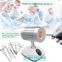 Máy tiệt trùng dụng cụ Φ35mm-(400°C/ 850°C), tia hồng ngoại, Infrared Sterilizer, Labgic