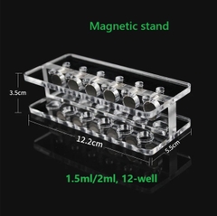 Giá từ để tinh chế DNA/RNA ống 1.5/2.0mL, 8-12-18-24 vị trí (Magnetic Stand), hãng Biosharp tekcovina