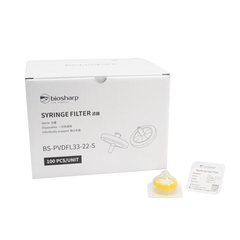 PVDF hydrophilic-Màng lọc tiệt trùng 13-33mm, lỗ 0.22µm/ 0.45µm (Syringe Filter) Biosharp