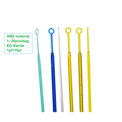 (20 chiếc) Que cấy vi sinh 1μl, 10μl, 1μl+10μl, chất liệu PS/ ABS, khử trùng EO, Fcommbio