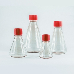 Bình nuôi cấy tế bào tiệt trùng 125ml-1000ml,nắp Filter (Erlenmeyer Flask,vent cap) Labselect