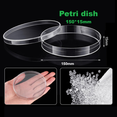 Đĩa petri 120mm, 150mm chất liệu PS, Petri dish Vô trùng, hãng Fcombio-USA