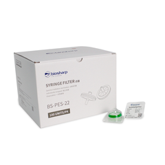 PES-Màng lọc tiệt trùng 13-33mm, lỗ 0.22µm/ 0.45µm (Sterile Syringe Filter), Biosharp