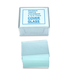 Lamen kính hiển vi dày 0.13-0.17mm (hộp 100 cái) lammel/ cover glass, có VAT