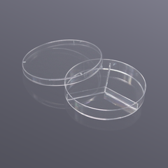 10 đĩa Petri nhựa 90mm, chia 2, 3, 4 ngăn, tiệt trùng 10 cái/túi, hãng Biosharp