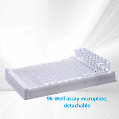 96-Giếng Strip Plates 8-well/ 12-well có thể tháo rời (96-Well Plate Strips)