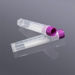 Cryo tube 4.0mL, 50 cái/túi-tiệt trùng, nắp vặn màu tím (Cryogenic Vial), hãng Biosharp tekcovina