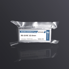 100 chiếc/hộp-Lam kính tròn, cho đĩa nuôi cấy tế bào 6- 48 giếng, Biosharp