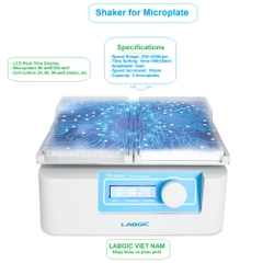 Máy lắc đĩa Micro/đĩa nuôi cấy (2 vị trí/ 4 vị trí), Shaker for Microplate, hãng LABGIC