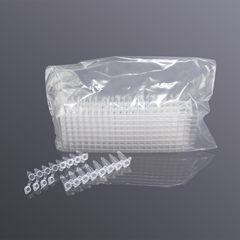 0.1ml/ 0.2ml 8 Strip PCR Tube nắp liền ống, 120 trip/ gói, hãng Labselect