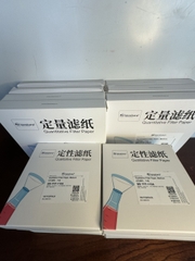 Giấy lọc định tính, chảy trung, 100 tờ/hộp, hãng Biosharp