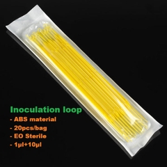 (5 chiếc) Que cấy vi sinh 1μl, 10μl, 1μl+10μl, Sterile 1 chiếc/gói, chất liệu PS/ ABS Fcommbio