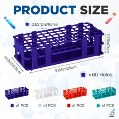 Giá/ Rack đựng ống nghiệm/ ống ly tâm-Test Tube rack Φ13-80mm, hãng Fcombio