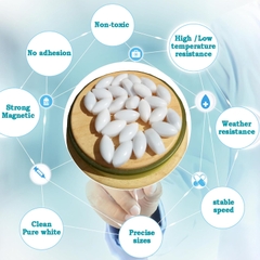 Con khuấy từ, Cá từ, Con từ Elip (Magnetic Stirrer Bar) 5/10/15/20/25/30mm Biosharp