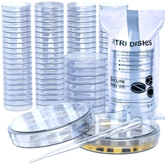 Đĩa petri 35mm, 60mm,70mm, 90mm,100mm chất liệu PS, Petri dish Vô trùng, hãng Fcombio-USA