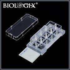 Khay nuôi cấy tế bào 1 giếng-2 giếng-4 giếng-8 giếng, Tiệt trùng hộp 8 chiếc, hãng Biologix