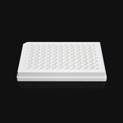 Đĩa/ Phiến nuôi cấy tế bào mầu trắng-nắp trong suốt 96 Well, đáy phẳng, Sterile