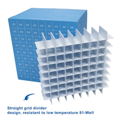 Hộp đựng ống Vial 0.5ml/1.5ml/2.0ml/5.0ml và lọ trữ lạnh, bằng bìa cứng, hãng Biologix-USA