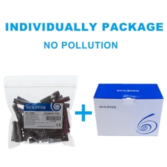 Lọ trữ lạnh -86°C, Cryotube 0.5ml-2.0ml, 50 cái/túi- tiệt trùng, tự đứng-có ron, Brown/ Clear, Biologix