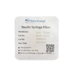 NY-Màng lọc tiệt trùng 13-33mm, lỗ 0.22µm/ 0.45µm (Syringe Filter), Biosharp