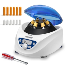 Máy ly tâm tốc độ 5000rpm và rotor 6 ống 15mL/10mL/7mL/5mL. hãng Biologix-USA