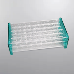 Giá/ Rack đựng ống nghiệm 13mm, 50 vị trí, Vật liệu Polystyrene, mã BS-CTR-B13