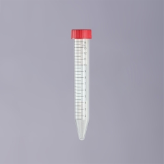 Ống ly tâm 15ml (Centrifuge tube), tiệt trùng, 50 chiếc/giá đỡ xốp, hãng Labselect