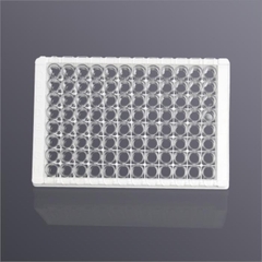 Dải đĩa 8 giếng, đáy bằng-nắp phẳng (8-Well Plate Strips), Hãng Labselect, mã 32221