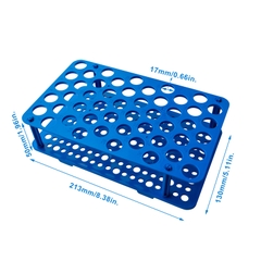 Giá/ Rack đựng ống ly tâm (Falcon) 15ml/ 50ml (PP Centrifuge Tube Racks), hãng Biologix-USA