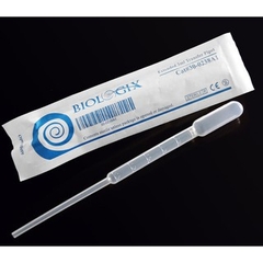 Combo 100 chiếc Ống hút Pasteur 3ml (Transfer Pipets), Mã 30-0138A1, hãng Biologix, tiệt trùng từng cái