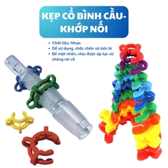 Kẹp cổ bình cầu- khớp nối (Plastic Joint Clamp) đường kính 10-45mm, hãng Biosharp