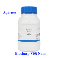 Agarose dùng cho điện di, 100g-500g-1kg, mã BS081, hàng có sẵn, hãng Biosharp