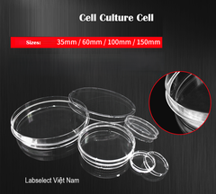 Đĩa nuôi cấy tế bào tiệt trùng 35 mm, 60 mm, 100 mm, 150 mm. TC-treated, Cell Culture Dish, Labselect tekcovina
