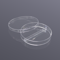 10 đĩa Petri nhựa 90mm, chia 2, 3, 4 ngăn, tiệt trùng 10 cái/túi, hãng Biosharp