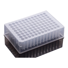 Deep Well Plates 96 giếng tròn, 1.0ml-đáy U, DNase & RNase free, Biologix