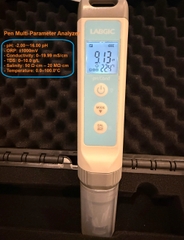 Máy đo đa chỉ tiêu dạng bút (pH/ORP/Độ dẫn điện/TDS/độ mặn/nhiệt độ), LPC-1, hãng LABGIC