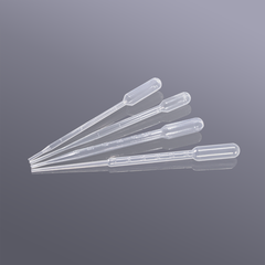 1ml Pipet pasteur nhựa chia vạch, 1 cái/gói vô trùng, Ống hút nhỏ giọt thí nghiệm, Biosharp
