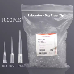 Đầu côn có lọc 10μL-1250μL (Filter Pipette Tip), đầu típ lọc, 1000 típ/túi, hãng Labselect