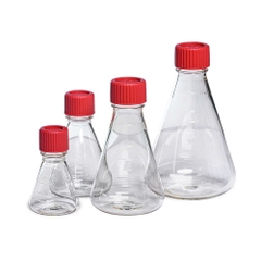 Bình nuôi cấy tế bào tiệt trùng 125ml-1000ml,nắp Filter (Erlenmeyer Flask,vent cap) Labselect