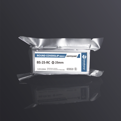 100 chiếc/hộp-Lam kính tròn, cho đĩa nuôi cấy tế bào 6- 48 giếng, Biosharp