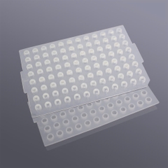Tấm Silicon cho đĩa Deep Well 24/48/96 giếng, 5 chiếc/túi (Sealing Mat) hãng Biosharp