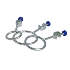 Vòng đỡ phễu chiết quả lê/phễu lọc/bình cầu.. có khóa 60mm, 80mm, 100mm (Iron Ring Set)