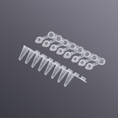 0.1ml/ 0.2ml 8 Strip PCR Tube nắp liền ống, 120 trip/ gói, hãng Labselect
